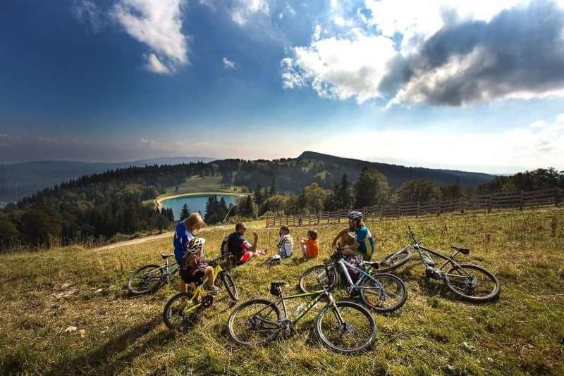 Place Royale Pour 10 A 12 Personnes A 30 Met Des Pistes De Ski Et Vtt Metabief Exterior photo